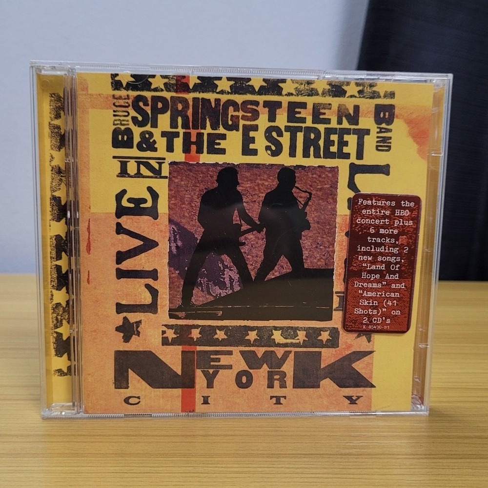 Live in NYC Bruce Springsteen & the E Street Band 2001 Columbia‎ Records